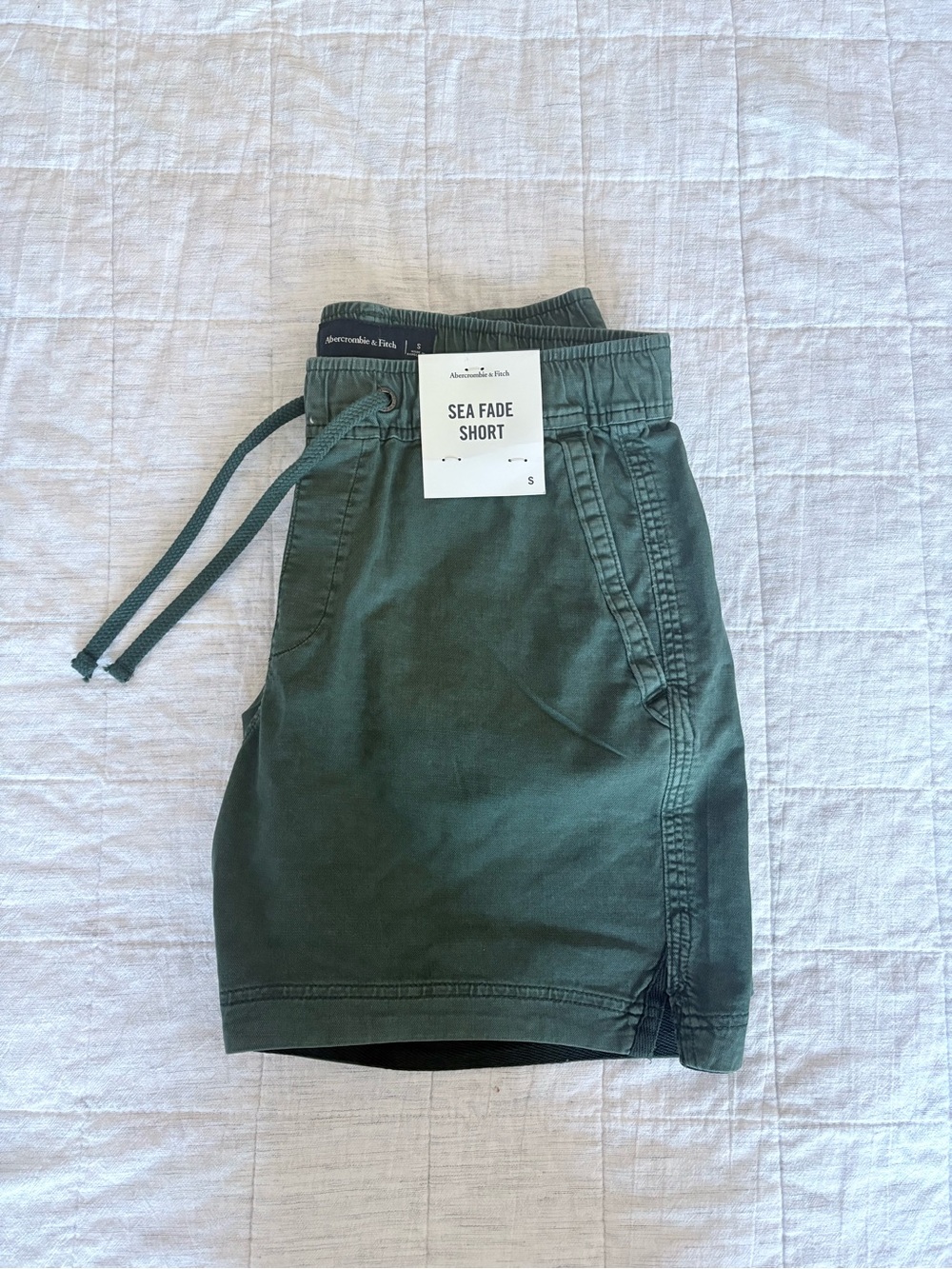Abercrombie & Fitch Men’s Sea Fade Short — Forest Teal